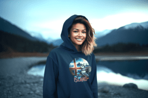 island design hoodie