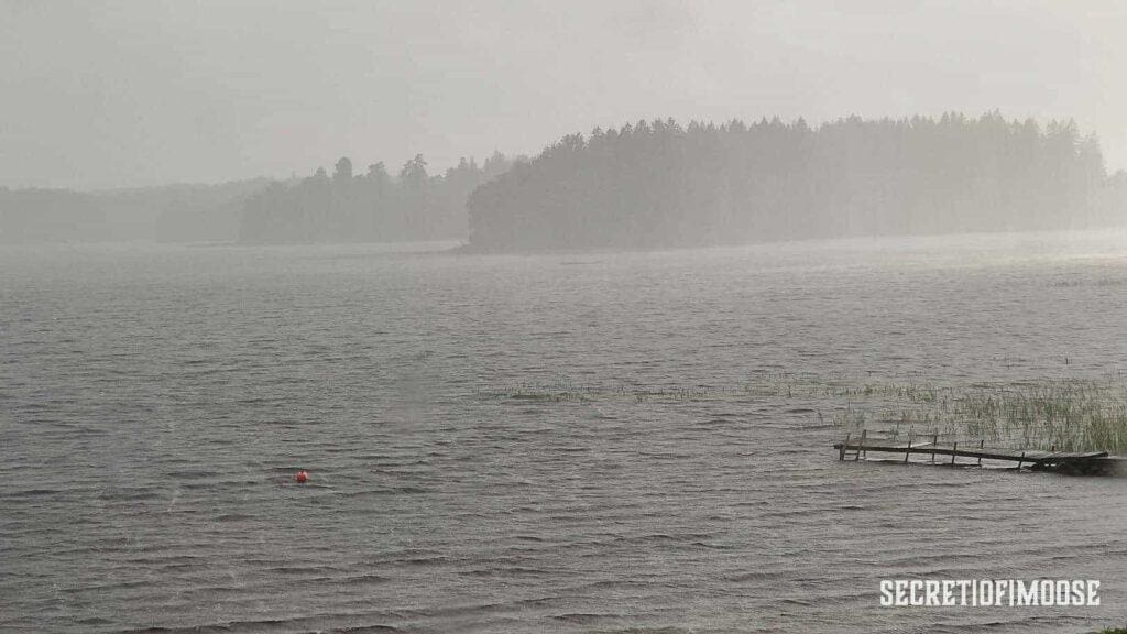 Regen Bolmensee