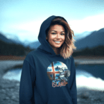 island design hoodie